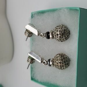 Kenneth cole Vintage disco ball sparkle‎ earrings E130
